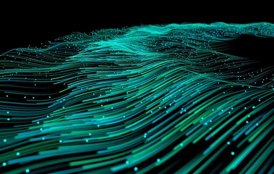 Rendering of vortex particle lines